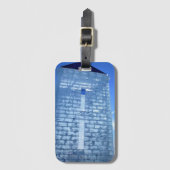 Étiquette À Bagage Ice Palace at Carnaval de Québec, Canada (Devant Vertical)