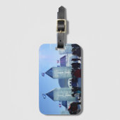 Étiquette À Bagage Ice Palace at Carnaval de Québec, Canada (Devant Vertical)