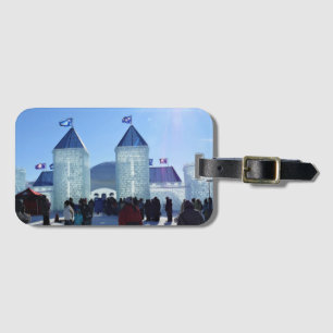 Étiquette À Bagage Ice Palace at Carnaval de Québec, Canada