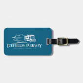 Étiquette À Bagage Icefields Parkway Alberta Véhicule récréatif (Devant horizontal)
