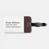 Étiquette À Bagage Icône Casque Armes naines (Dos horizontal)