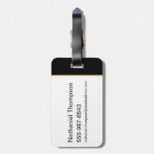 Étiquette À Bagage Icône de la maison Lannister (Dos Vertical)