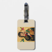 Étiquette À Bagage Icône Notre Dame de l'aide perpétuelle (Dos Vertical)