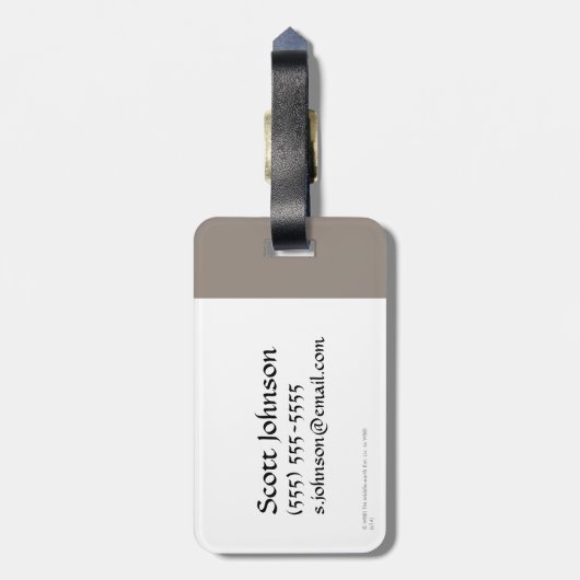 Étiquette À Bagage Icône Vidéo de Warg (Dos Vertical)