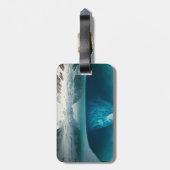 Étiquette À Bagage Icy Mountain View (Dos Vertical)