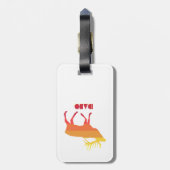 Étiquette À Bagage Idaho Elk (Dos Vertical)