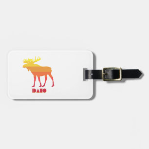 Étiquette À Bagage Idaho Moose