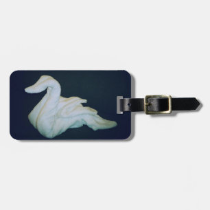 Étiquette À Bagage Identification de coutume de cygne de serviette