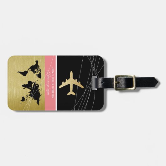 Étiquette À Bagage identifier ses bagages (Devant horizontal)