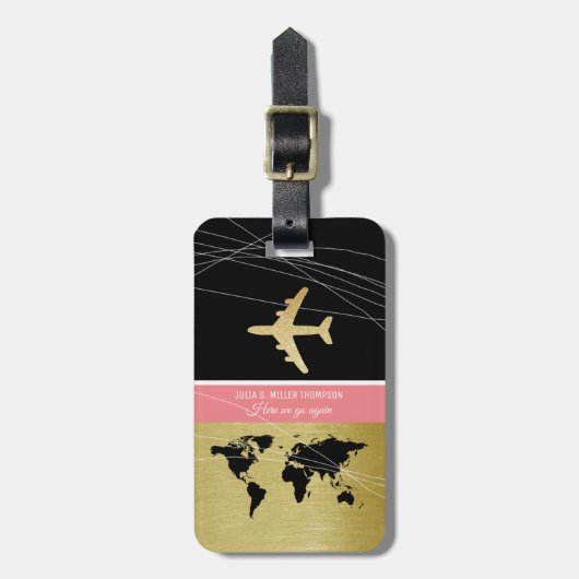 Étiquette À Bagage identifier ses bagages (Devant Vertical)