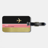 Étiquette À Bagage identifier ses bagages (Dos horizontal)