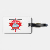 Étiquette À Bagage Igloo (Dos horizontal)