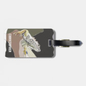 Étiquette À Bagage Iguana (Dos horizontal)