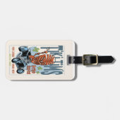 Étiquette À Bagage II de Tiki Tim (Devant horizontal)