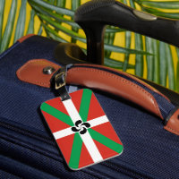 Ikurriña avec le symbole Lauburu