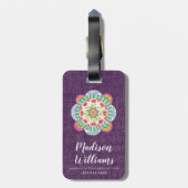 Étiquette À Bagage Il est comme Frida III (Dos Vertical)