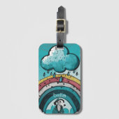 Étiquette À Bagage Il est temps de se réchauffer (Devant Vertical)