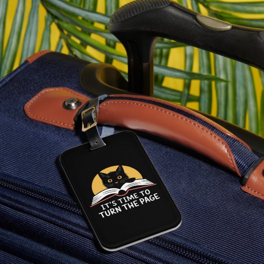 Étiquette À Bagage Il est temps de tourner la page Kamala Harris Poli (Insitu Rectoal 1)