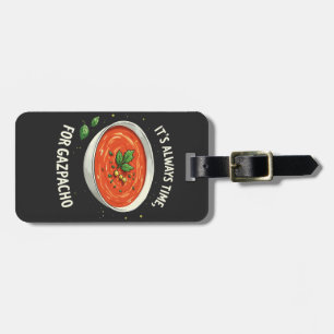 Étiquette À Bagage Il est toujours temps pour la soupe de tomate Gazp