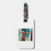 Étiquette À Bagage Il nettoie la cuisine Sassy Runner (Dos Vertical)