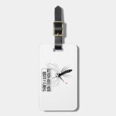 Étiquette À Bagage Il y a un pompier né chaque minute (Devant Vertical)