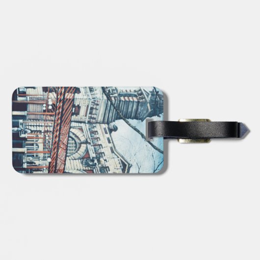 Étiquette À Bagage Île Ellis (Dos horizontal)