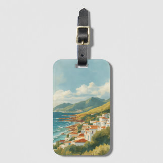 Étiquette À Bagage Îles Baléares Voyages Vintage Riviera française