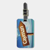 Étiquette À Bagage Îles Caïmans (Devant Vertical)