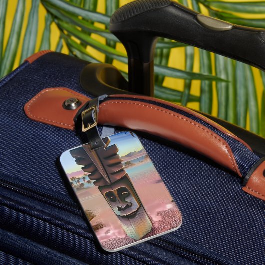 Étiquette À Bagage Illusions Tiki (Insitu Rectoal 1)