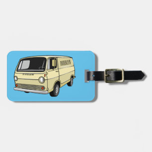 Étiquette À Bagage Illustration classique de van