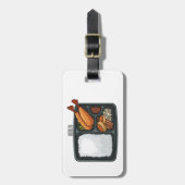 Étiquette À Bagage Illustration de Bento (Devant Vertical)