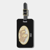 Étiquette À Bagage Illustration de Cannoli (Devant Vertical)