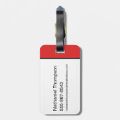 Étiquette À Bagage Illustration de la bande dessinée de Batman (Dos Vertical)