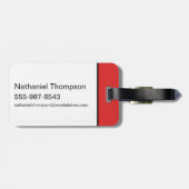 Étiquette À Bagage Illustration de la bande dessinée de Batman (Dos horizontal)