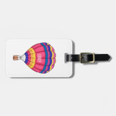 Étiquette À Bagage Illustration de la montgolfière (Devant horizontal)