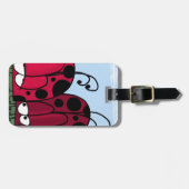 Étiquette À Bagage Illustration de Ladybug d'amour non demandé (Devant horizontal)
