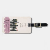 Étiquette À Bagage Illustration de l'armée de Dumbledore (Devant horizontal)