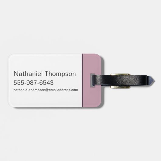 Étiquette À Bagage Illustration de l'armée de Dumbledore (Dos horizontal)