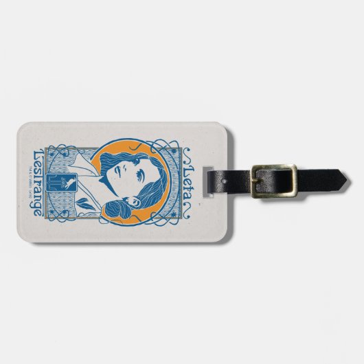 Étiquette À Bagage Illustration de Leta Lestrange (Devant horizontal)