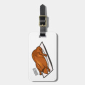 Étiquette À Bagage Illustration de Peking duck (Devant Vertical)