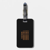 Étiquette À Bagage Illustration de restauration rapide Hamburger avec (Dos Vertical)