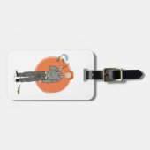 Étiquette À Bagage Illustration de Ron Weasley "Eat Slugs" (Devant horizontal)