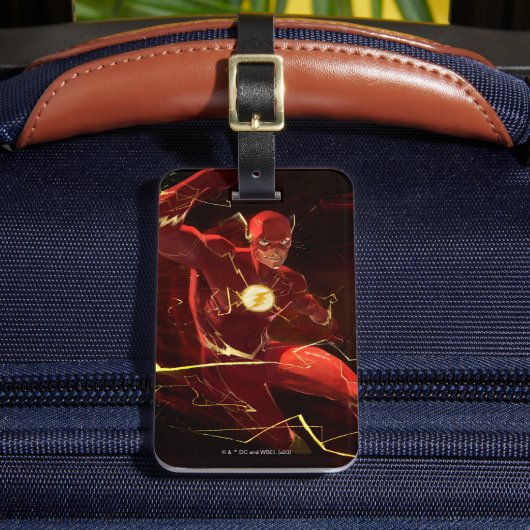 Étiquette À Bagage Illustration flash de crise infinie (Insitu Rectoal 2)