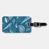 Étiquette À Bagage Illustration Sea Shell (Devant horizontal)