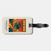 Étiquette À Bagage Ils Augmentent le réveil du Canada (Dos horizontal)