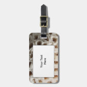 Étiquette À Bagage Image de corail (Devant Vertical)