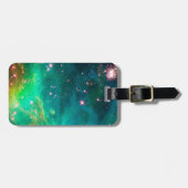 Étiquette À Bagage Image de galaxie de groupe d'étoile de nébuleuse (Devant horizontal)