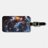 Étiquette À Bagage Image de galaxie d'étoile neutron de pulsar (Devant horizontal)