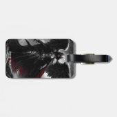Étiquette À Bagage Imaginaire mignon Vivid Dark Scary Angel (Dos horizontal)
