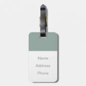 Étiquette À Bagage Imbécile d'avril, 1943 (Dos Vertical)